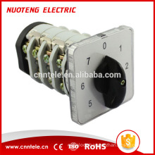 LW31-32 series 0-7 waterproof 7 position rotary cam switch work for switchgear